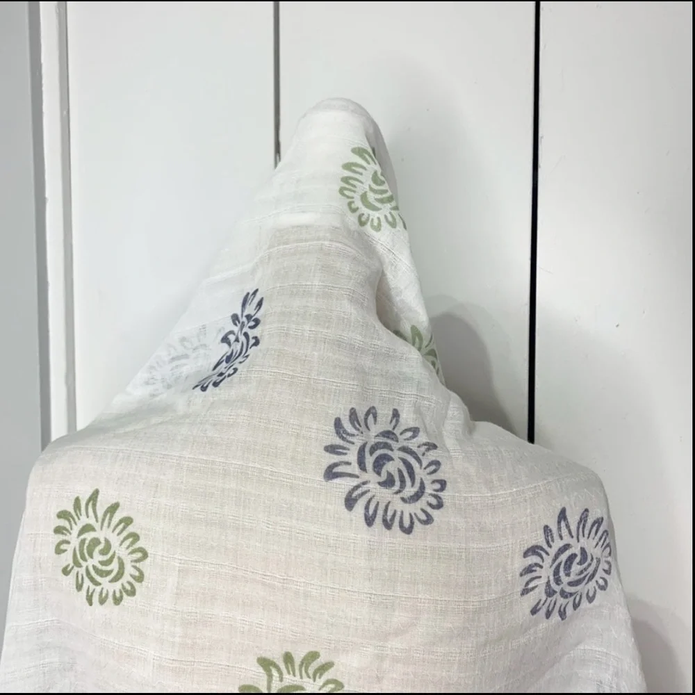 Women’s Scarf Wrap White Floral Lenox Glad Rags